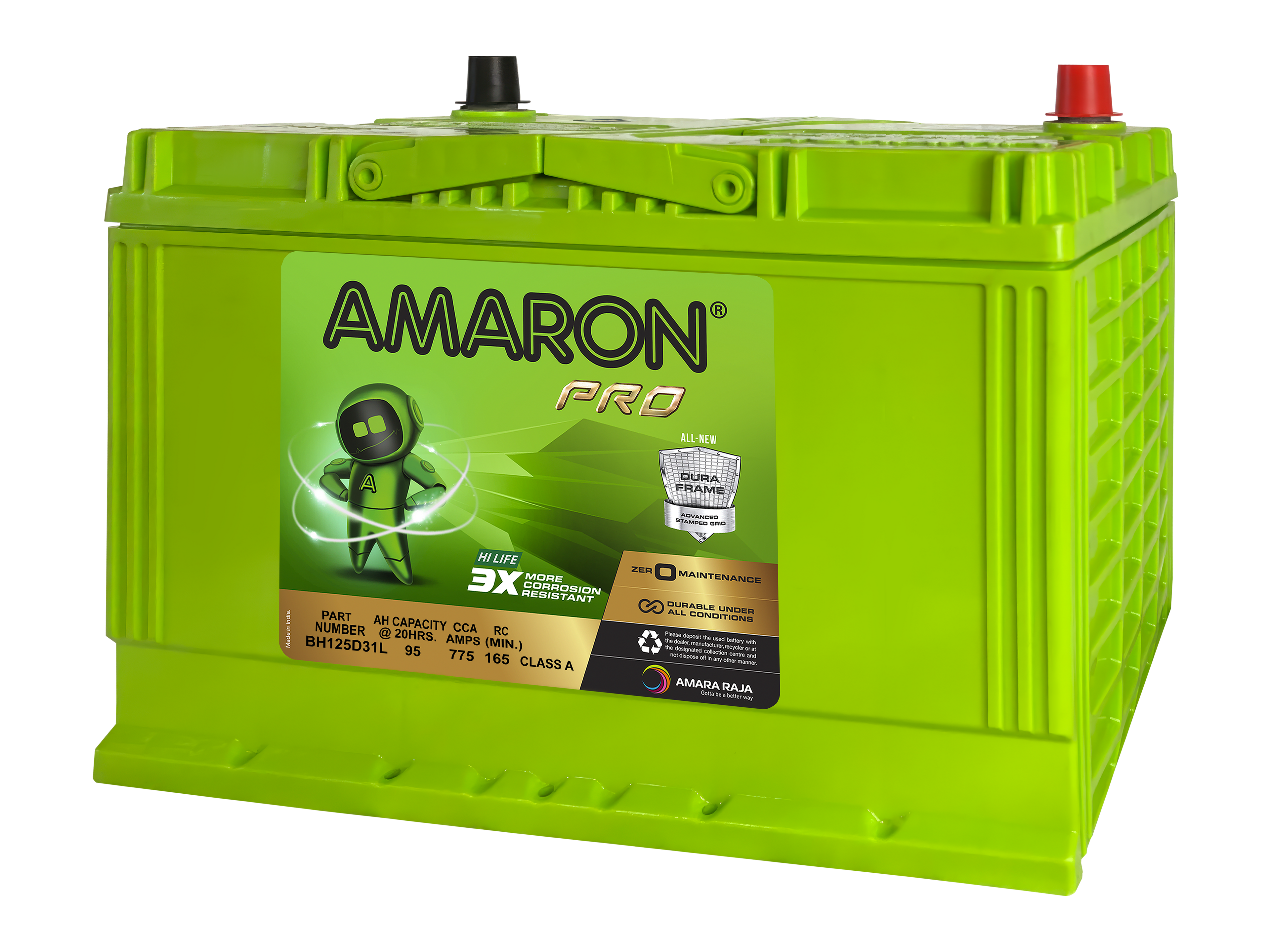 N70ZZ AMARON PRO BH125D31L