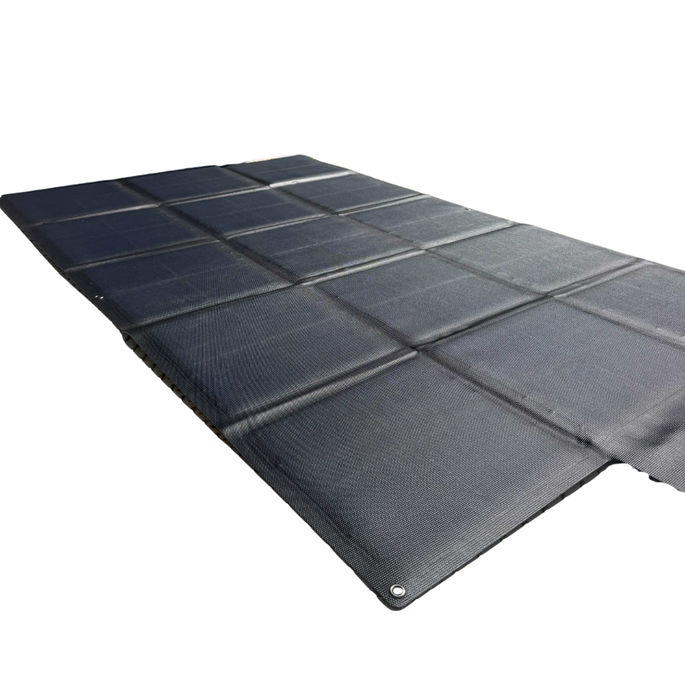 Premium 190W Solar Blanket - Sunpower Cells - Ultra Lightweight & Compact - MDX Batteries