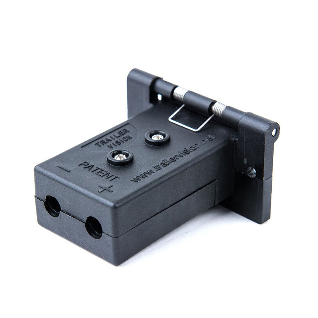 Trailer Vision 50A Flush Mount Hard Cover Slim – Weatherproof Anderson Socket Cover