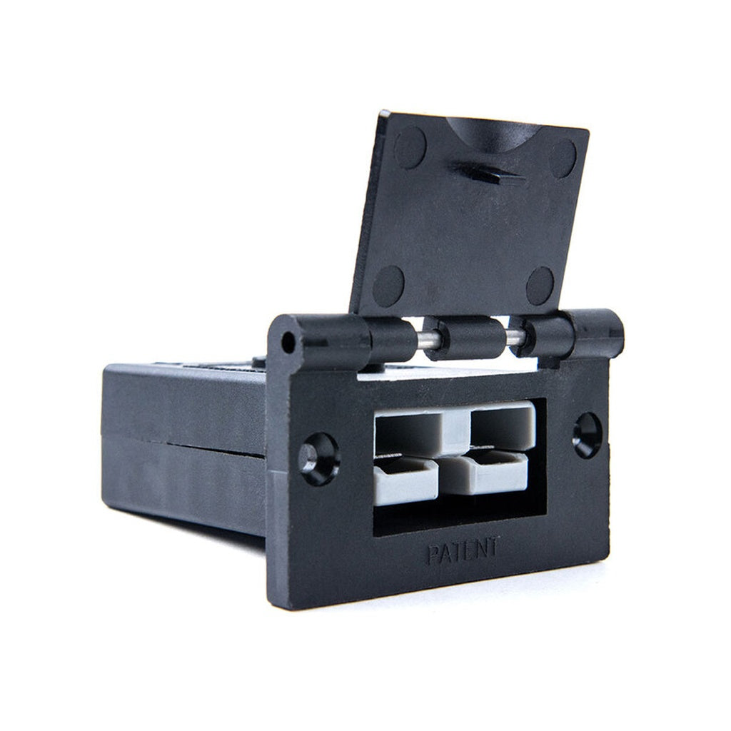 Trailer Vision 50A Flush Mount Hard Cover Slim – Weatherproof Anderson Socket Cover