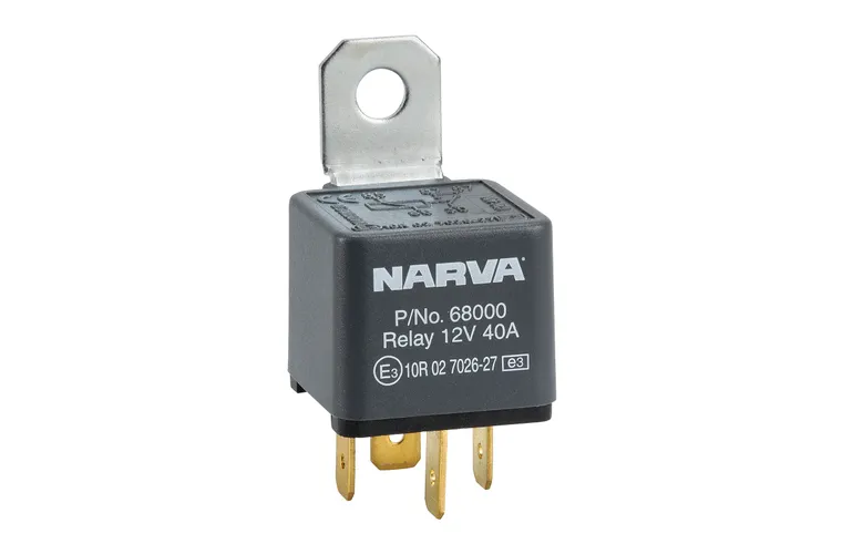 Narva Relay 12V 40A 4 Pin Normally Open 68000BL