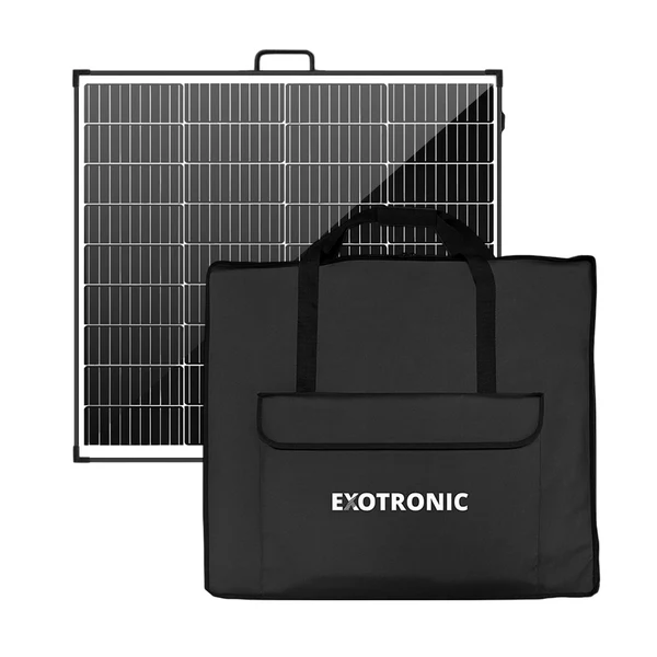 Exotronic 200W Portable Folding Solar Panel With Victron 75/15A MPPT