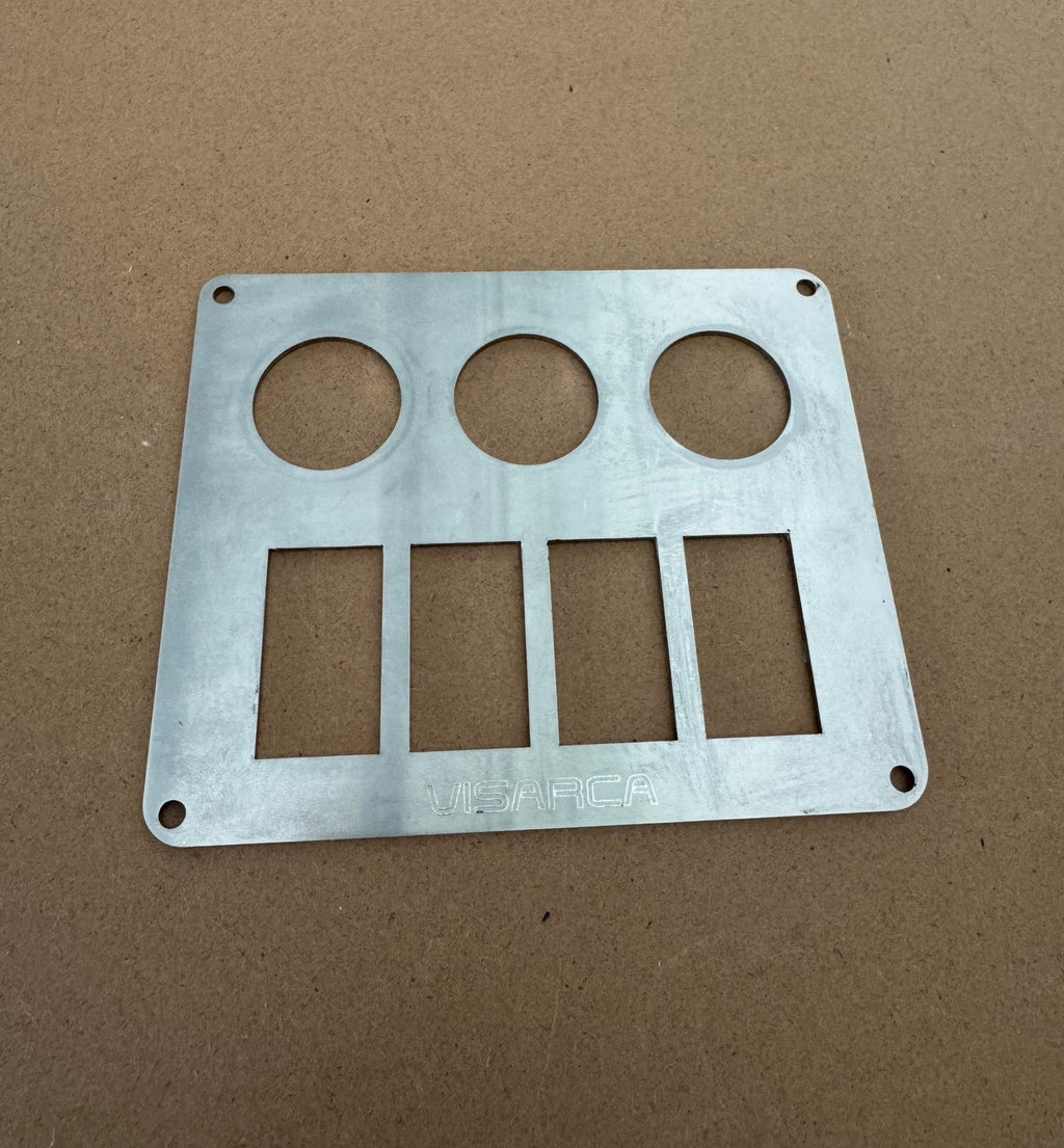 stainless steel rocker switch panel