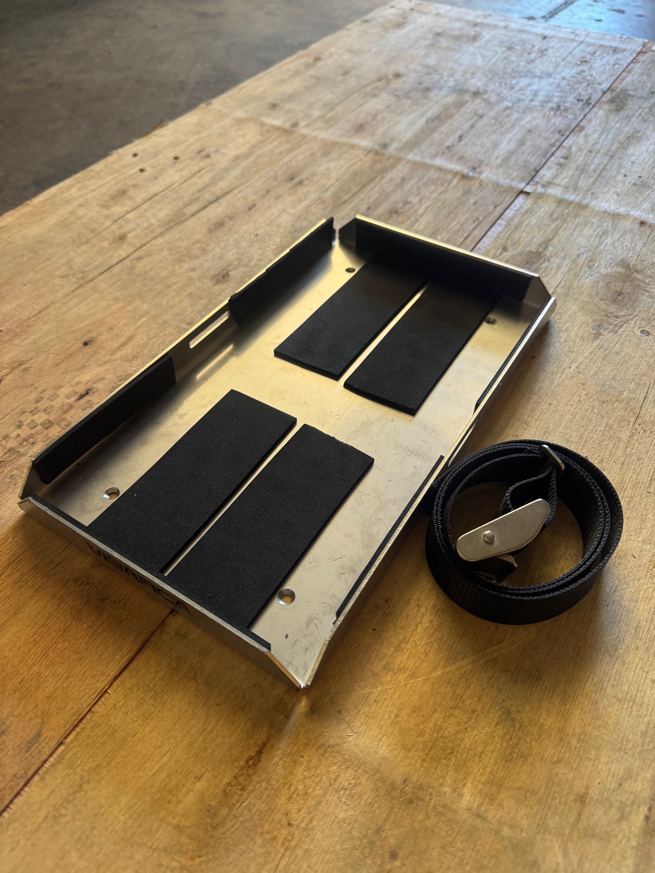 Visarca 100ah Battery holder Stainless steel 