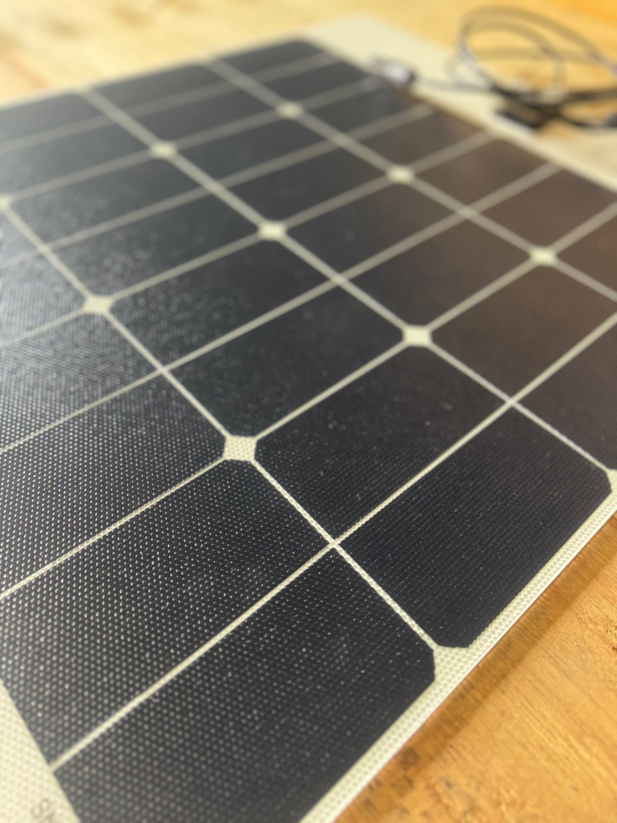50W Flexible Solar Panel - Premium Quality - Sunpower Cells - Long Life