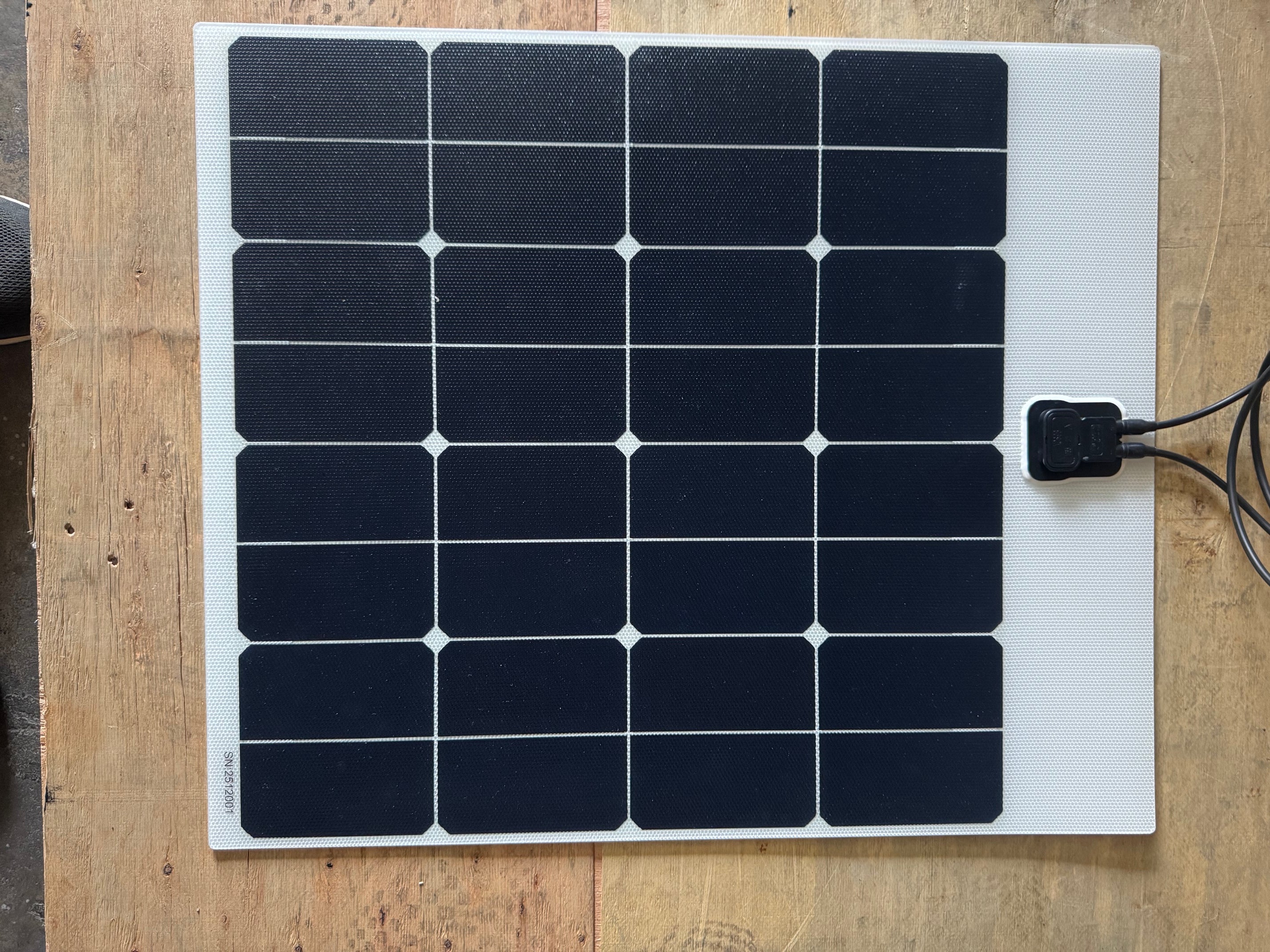50W Flexible Solar Panel - Premium Quality - Sunpower Cells - Long Life