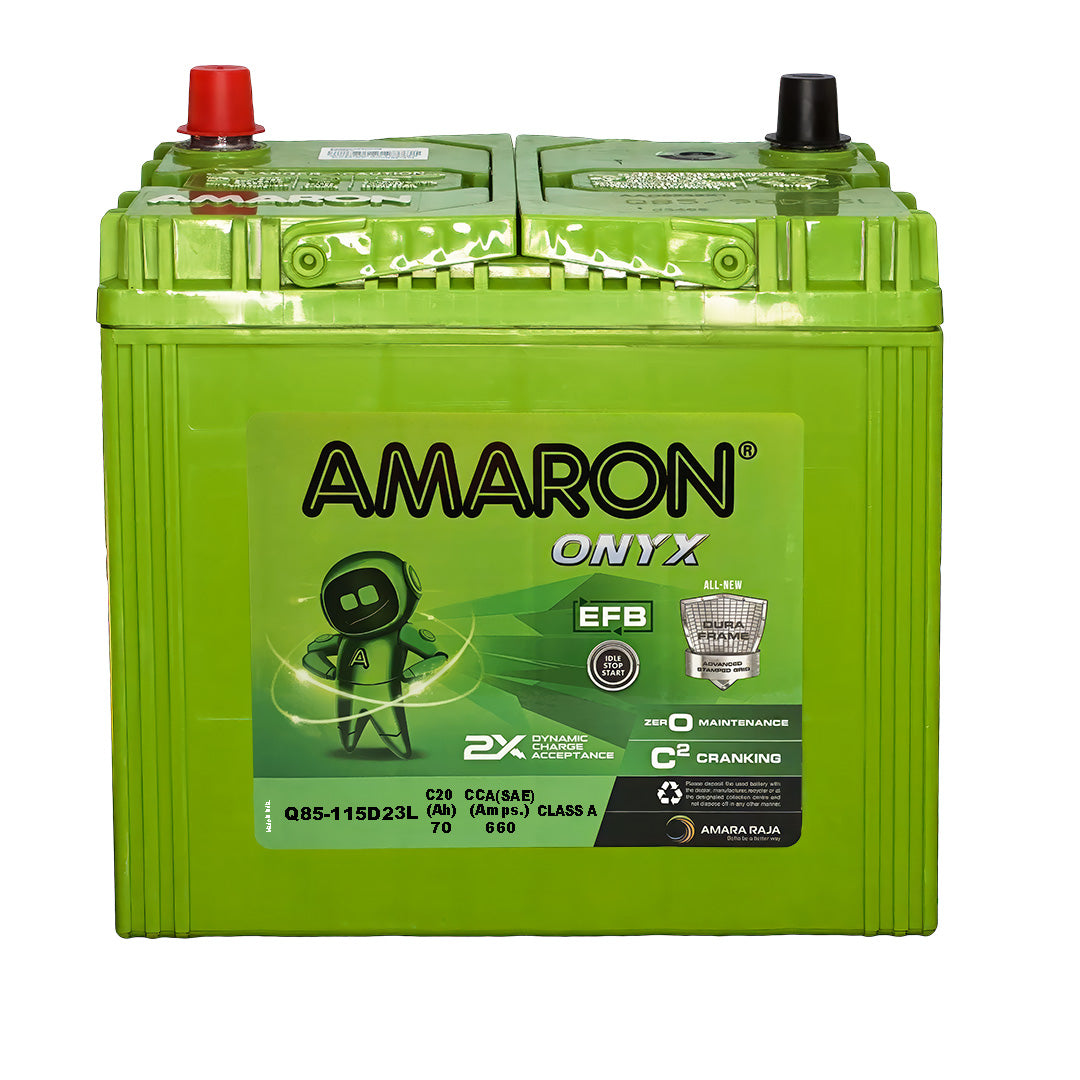 Amaron Q85/115D23L EFB Start Stop Automotive Battery