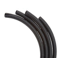 Flexible 0.4-inch Split Corrugated Conduit - 328-Foot Black Cable Protection