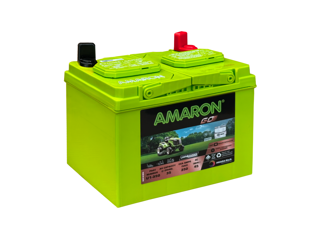 Ride on Lawn Mower Battery 350CCA Amaron 24mnth Warranty | Premium Quality |