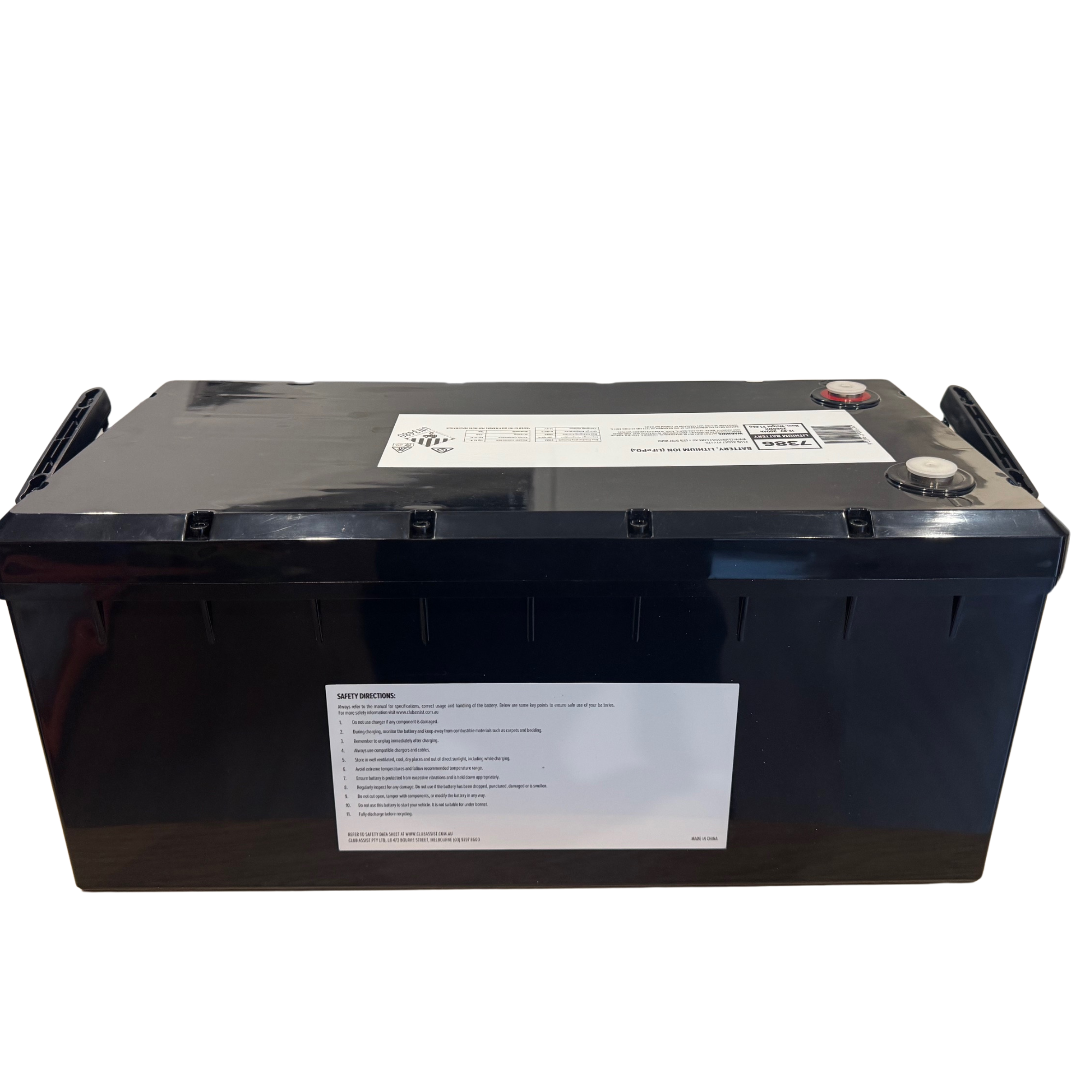 12.8V LiFePO4 200Ah LiFePO₄ Bluetooth Battery 7386