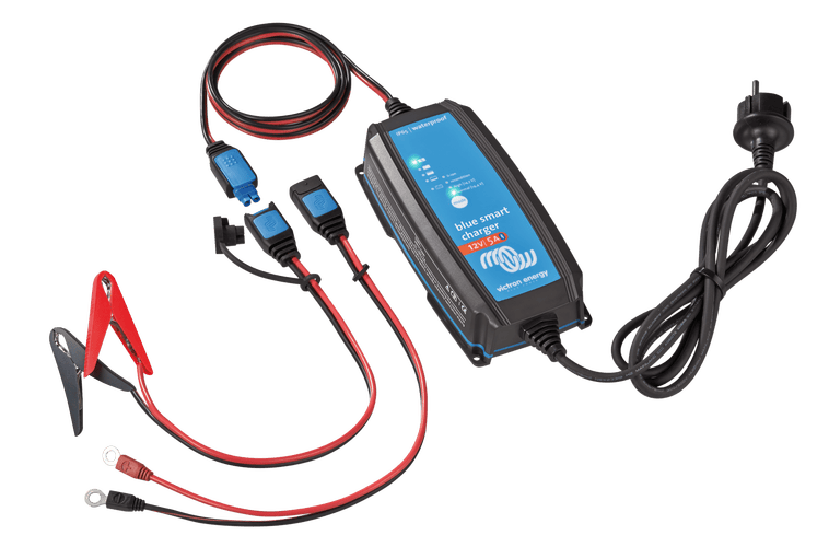 Victron Blue Smart IP65 12V 5A Battery Charger for Cars, Boats, RVs