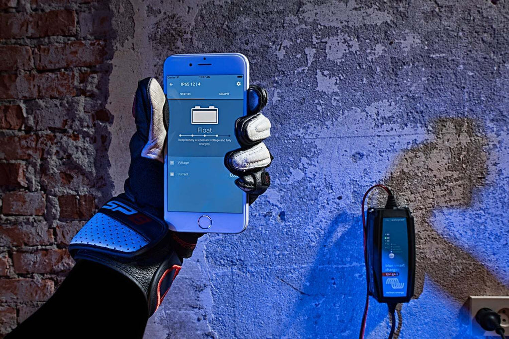 Victron Blue Smart IP65 12V 10A Battery Charger: All-Weather Multi-Stage Power
