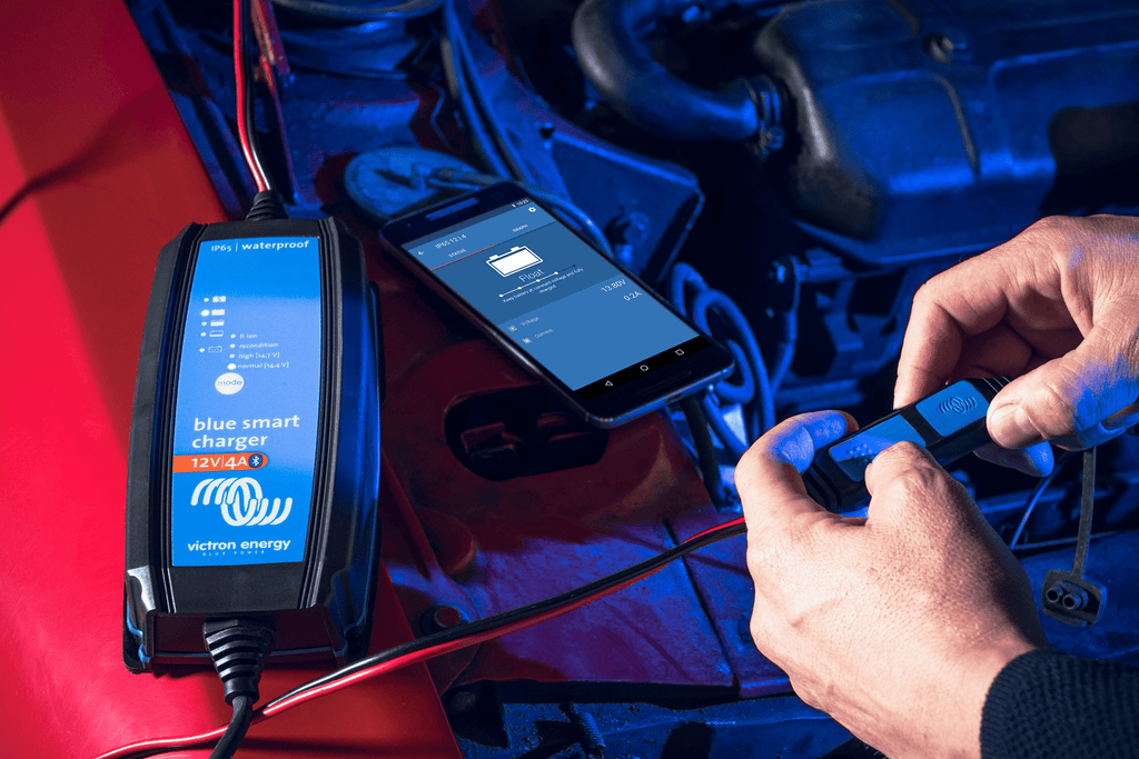 Victron Blue Smart IP65 12V 10A Battery Charger: All-Weather Multi-Stage Power