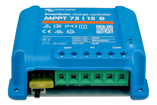 Victron 12/24V 15A SmartSolar MPPT 75/15 Bluetooth Solar Charge Controller