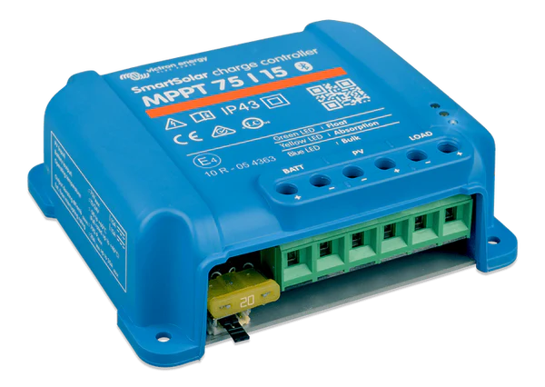 Victron 12/24V 15A SmartSolar MPPT 75/15 Bluetooth Solar Charge Controller