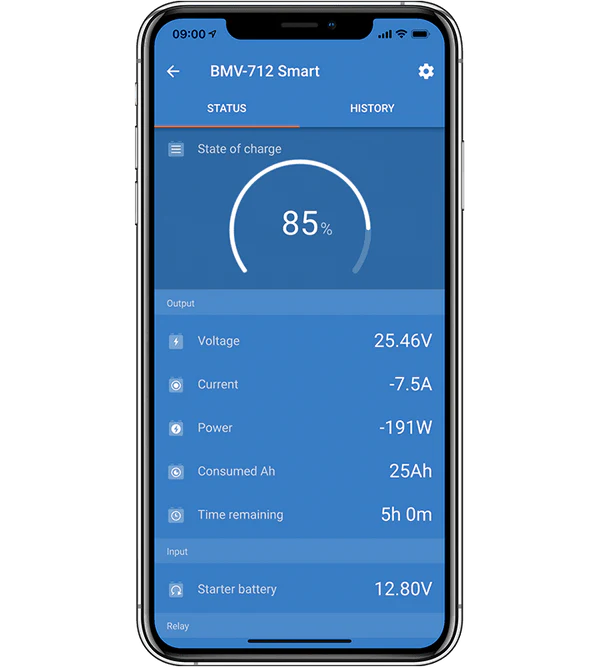 Victron Grey Smart BMV-712 Battery Monitor