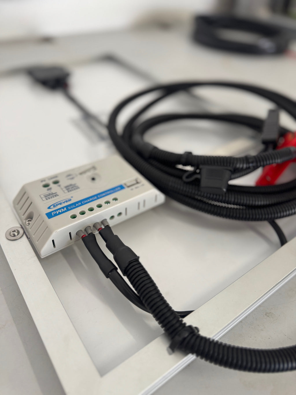 30W Solar Panel Battery Trickle Charger - Pre-wired with PWM & 3m Cable